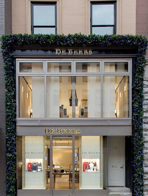 戴比尔斯纽约新店开业 极致美钻展高级珠宝魅力