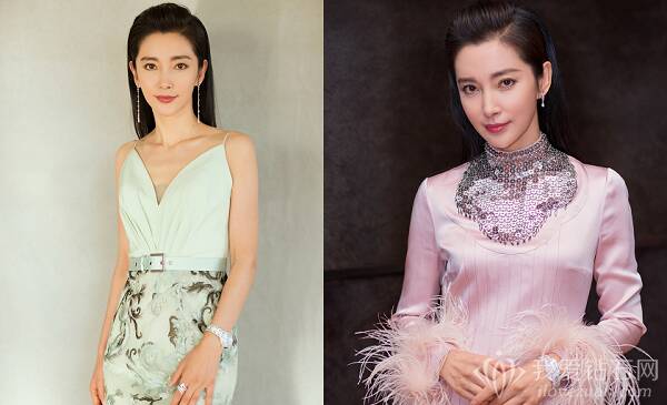李冰冰佩戴戴比尔斯（DE BEERS）珠宝出席颁奖典礼