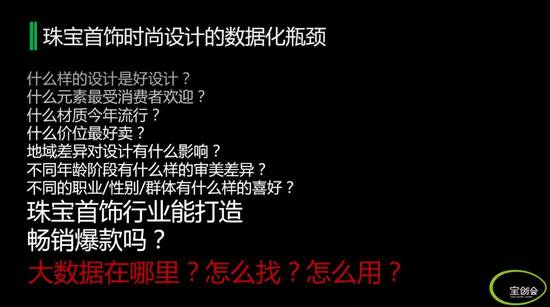 大数据势不可挡 珠宝行业路指何方？