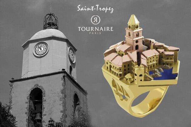 “错落之美”——Philippe Tournaire Saint Tropez 戒指