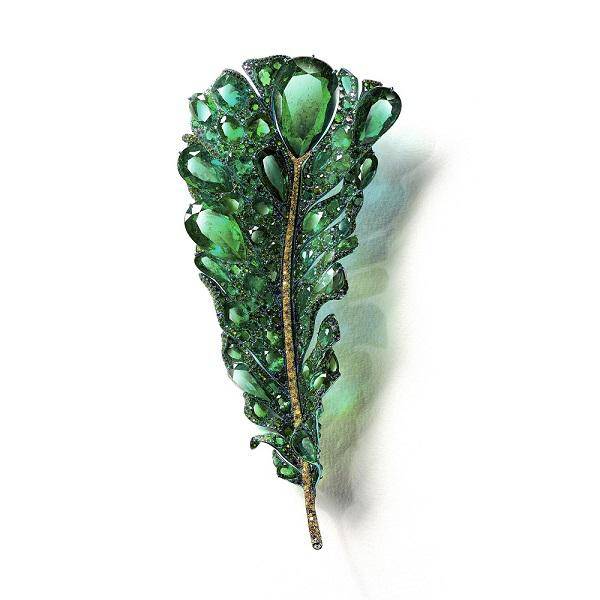 Cindy Chao延续经典的羽毛元素推出珠宝新品
