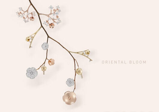 暖春好礼！J.ESTINA打造全新Oriental Bloom系列珠宝