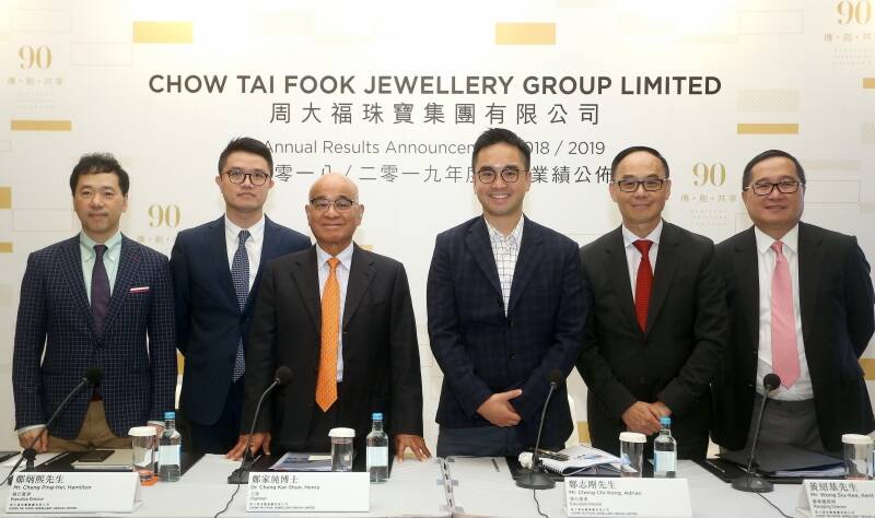 周大福珠宝集团公布2019财政年度业绩