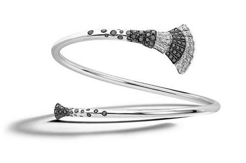 瑞士珠宝品牌de Grisogono以折扇为设计灵感推出新系列作品