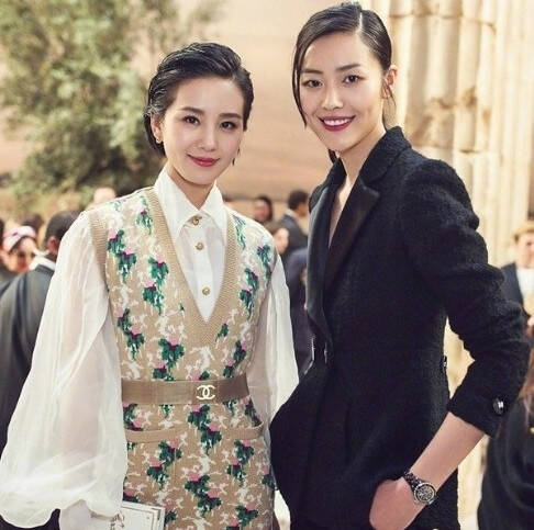 刘诗诗、刘雯携手亮相香奈儿大秀 完美呈现不同时尚珠宝风格